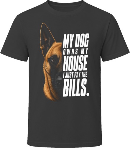 Dog owns house belgian - my,